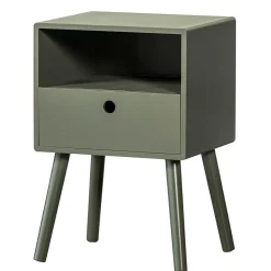 Nachtkommode in Dunkelgrün - Joi