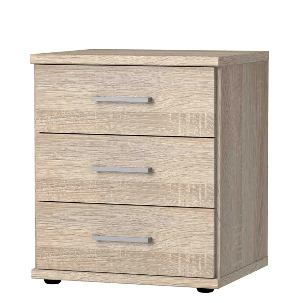 Nachtkommode in Eiche Sägerau Dekor - Citerna