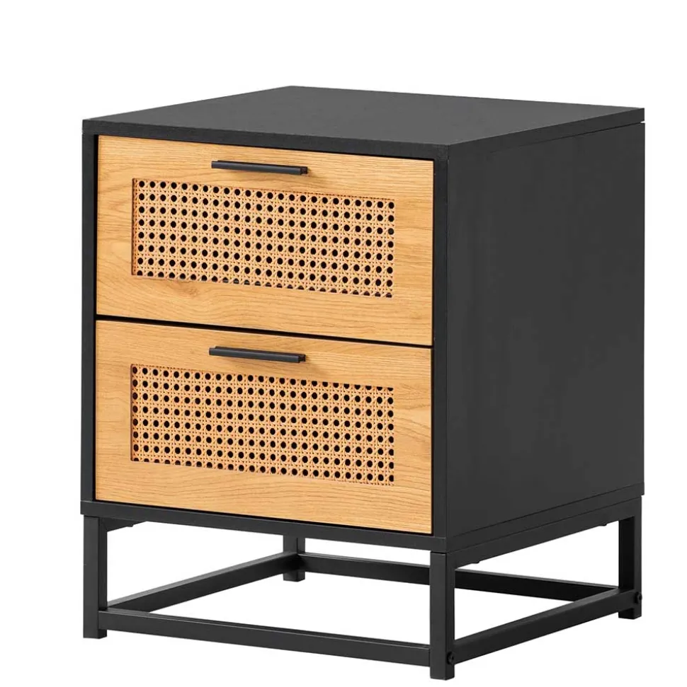 Nachtkommode in Natur und Schwarz - Around