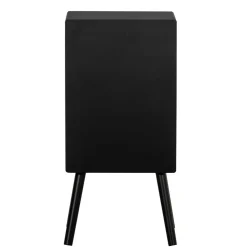 Nachtkommode in Schwarz - Borkata