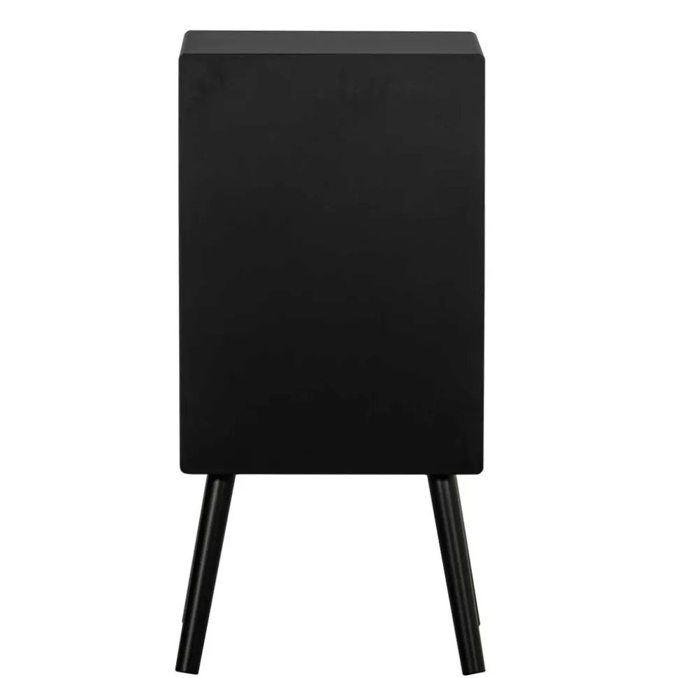 Nachtkommode in Schwarz - Borkata