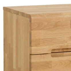 Nachtkommode Jazzi aus Wildeiche Massivholz