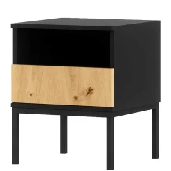 Nachtkommode mit Fach und Schublade - Cavan