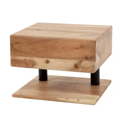 Nachtkommode mit Schublade & Ablage - Arwen