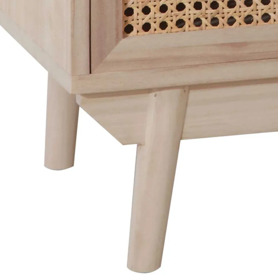 Nachtkommode mit Wiener Geflecht - Oncinasa