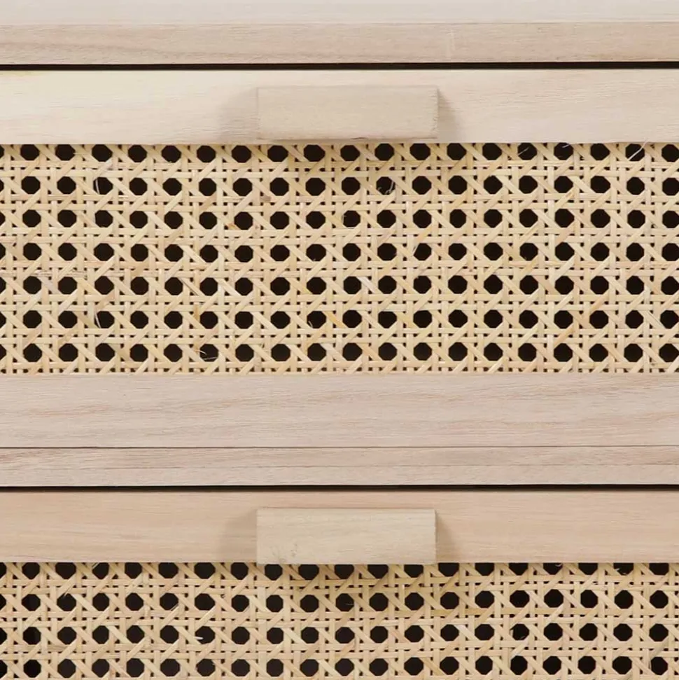 Nachtkommode mit Wiener Geflecht - Oncinasa