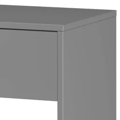 Nachtkonsole in Grau mit Schwarz - Lagista