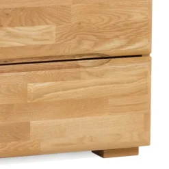 Nachtkonsole Juliessa aus Wildeiche Massivholz