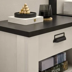 Nachtkonsole mit Schublade & zwei Fächern - Tramos