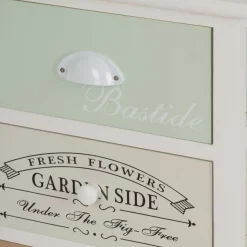 Nachtschrank Face in Bunt