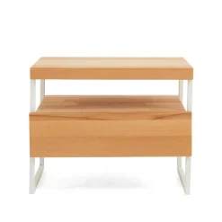 Nachttisch Regine mit Schublade 40cm hoch