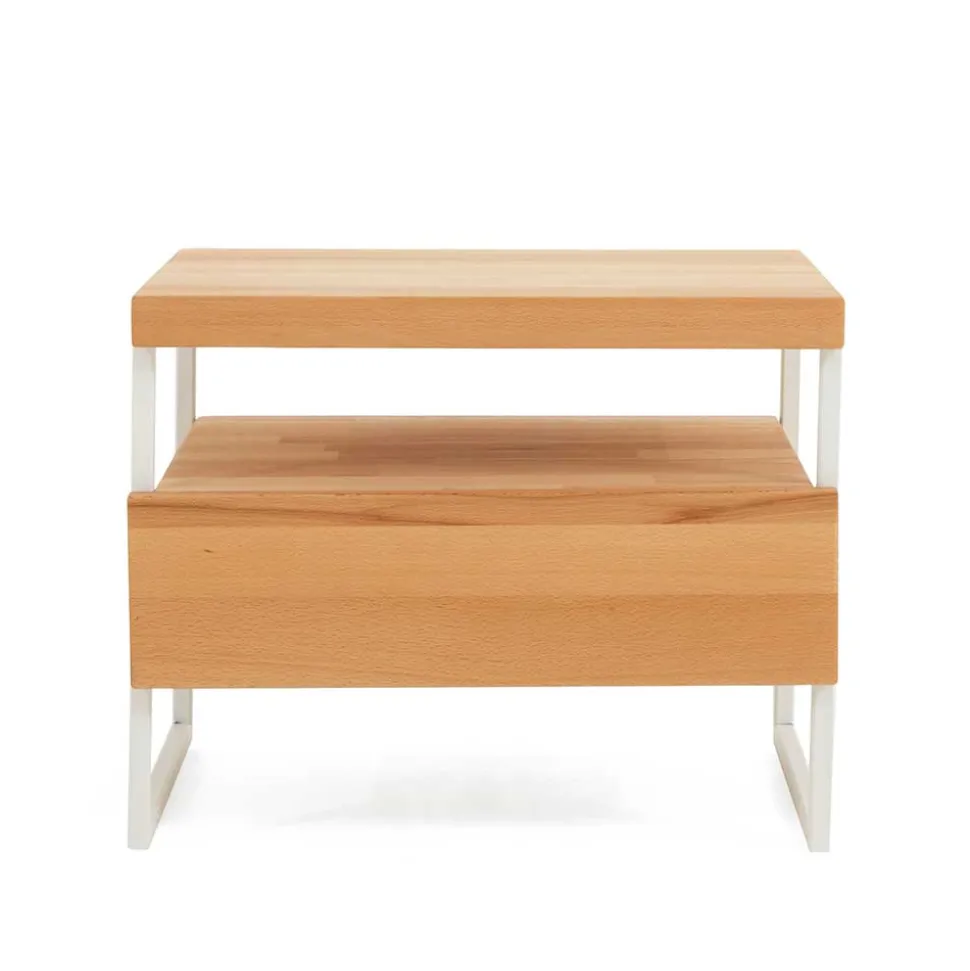 Nachttisch Regine mit Schublade 40cm hoch