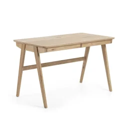 Naturfarbener Schreibtisch im Hygge Look - Calmaro