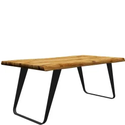 Naturkante Esszimmertisch aus Eiche - Rain