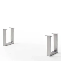 Naturkanten Esstisch-Bank in Akazie Natur - Fixum