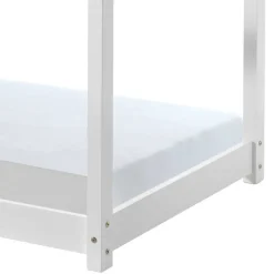 Niedriges Kinderbett im Hausdesign - Racing