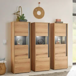 Niedriges Vitrinen-Trio modern - Colomania (dreiteilig)