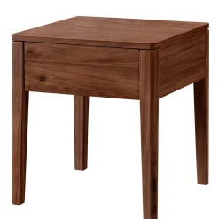 Nussbaum Holzbett für zwei Personen - Lerchona