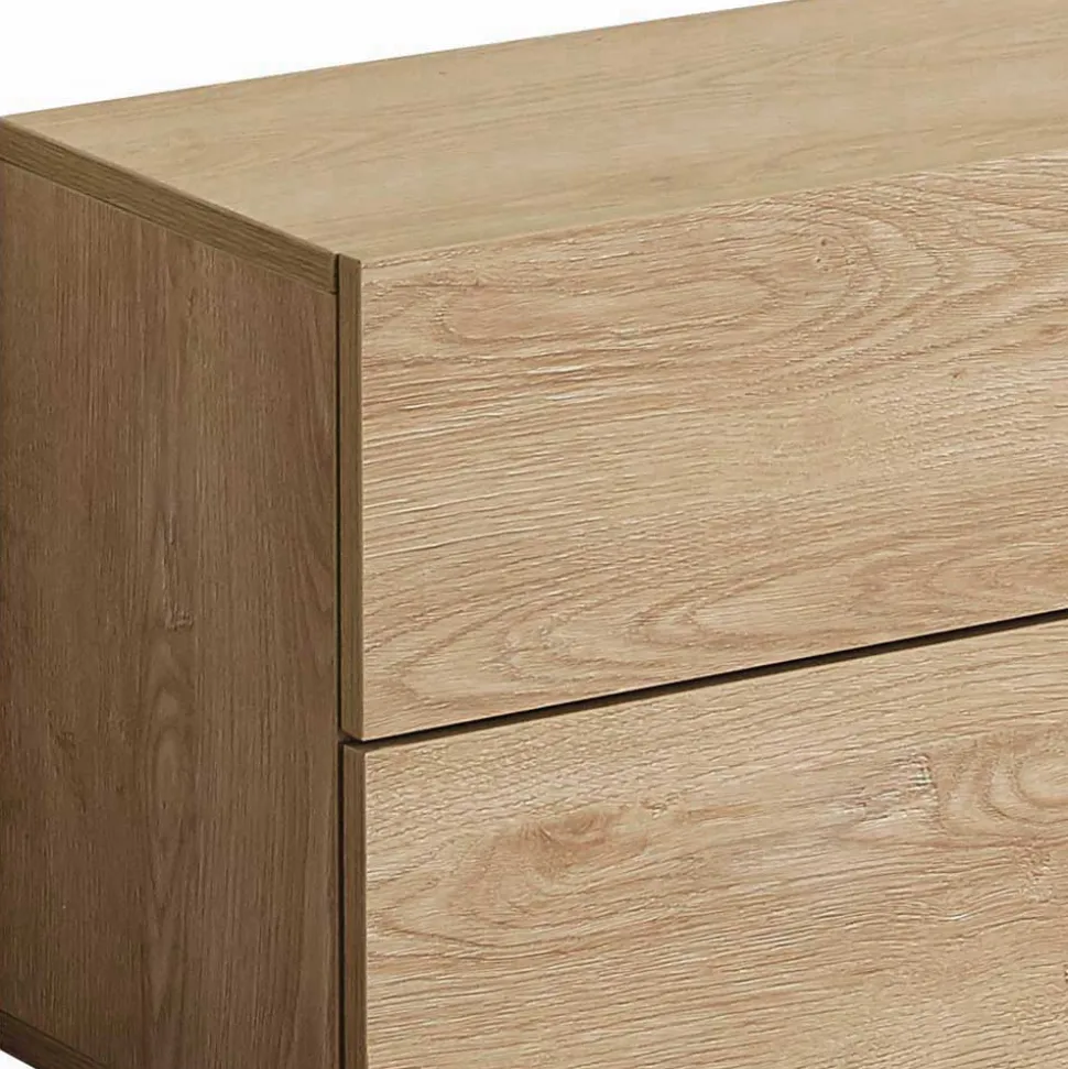 Offener Kleiderschrank Garderobe 210 cm breit - Hestalona