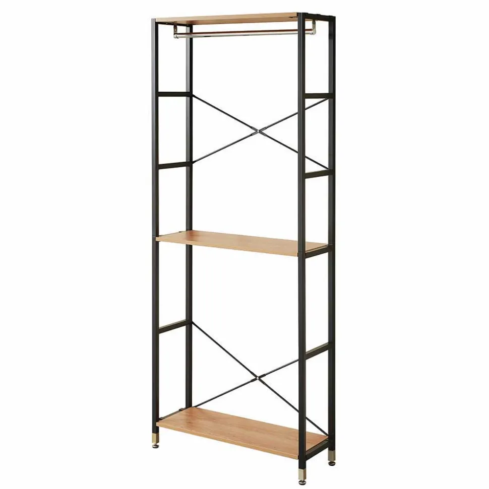 Offener Kleiderschrank Garderobe 210 cm breit - Hestalona