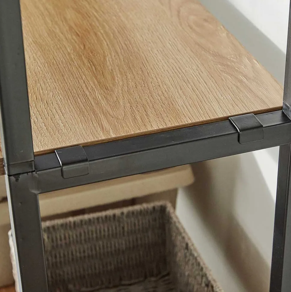 Offener Kleiderschrank Garderobe 210 cm breit - Hestalona