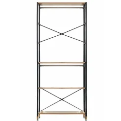 Offener Schrank mit drei Stangen & elf Fächern - Aduro