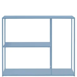 Offenes Metallregal in Blau Petrol - Filax