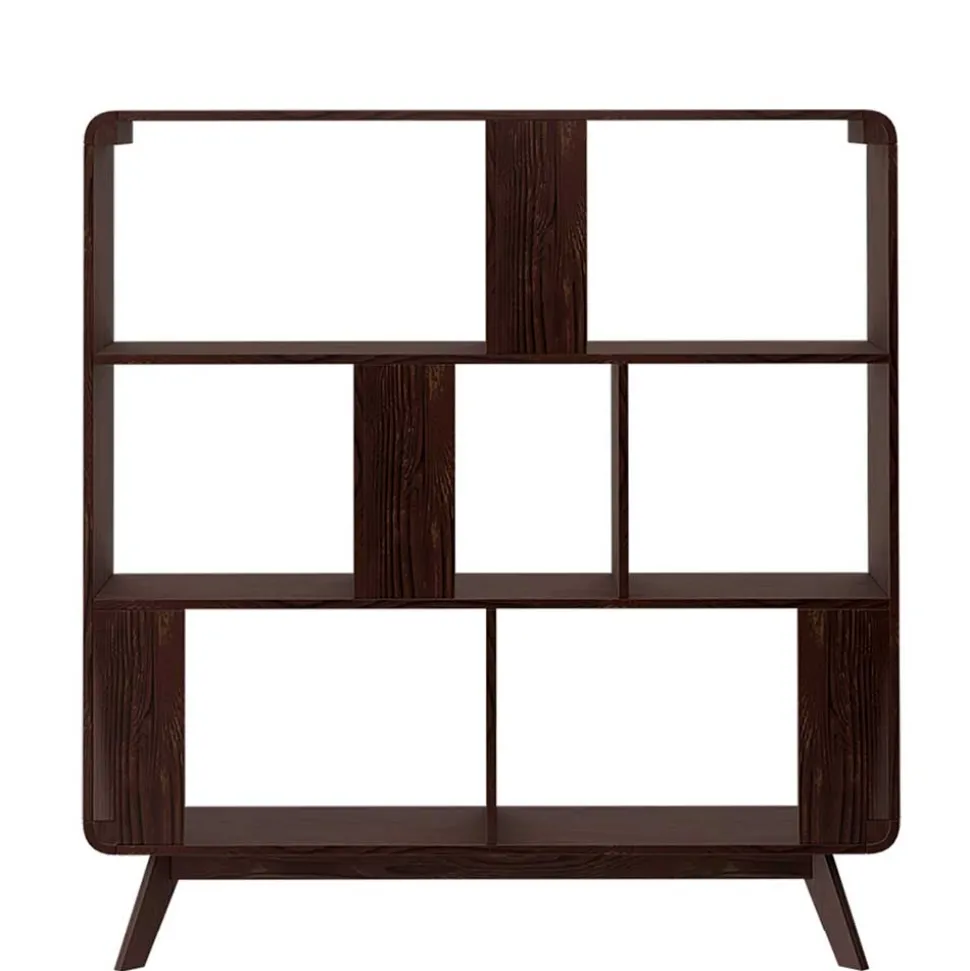 Offenes Regal in Walnuss Holzoptik - Pastilla