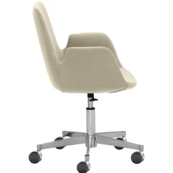 Office Armlehnenstuhl in Taupe - Juncolm