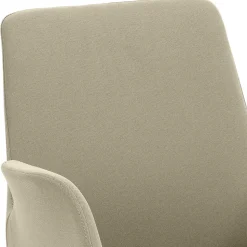 Office Armlehnenstuhl in Taupe - Juncolm