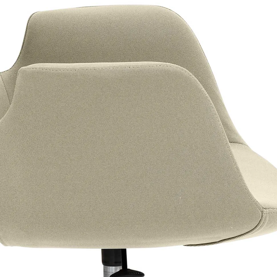 Office Armlehnenstuhl in Taupe - Juncolm