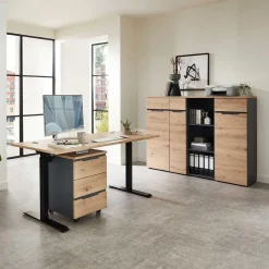 Office Einrichtung Möbelset - Kuetra (fünfteilig)