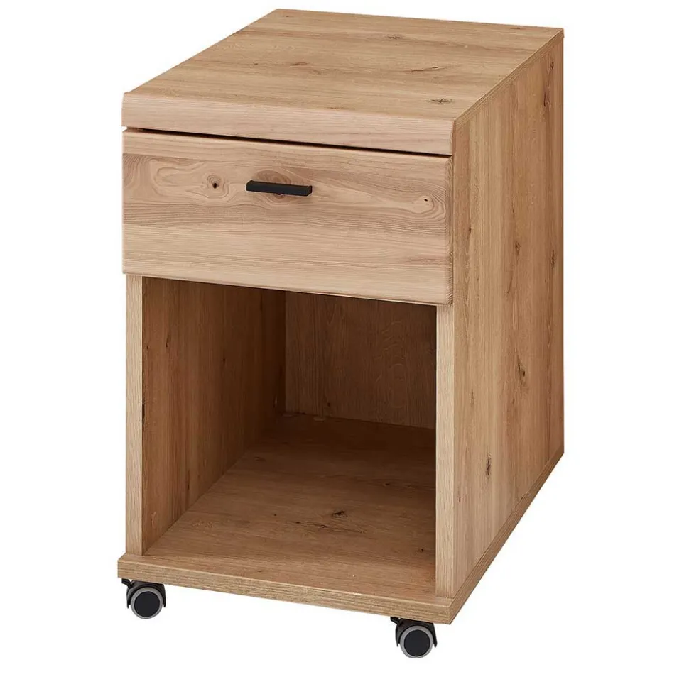 Office Möbelset teilmassiv - Emly (achtteilig)