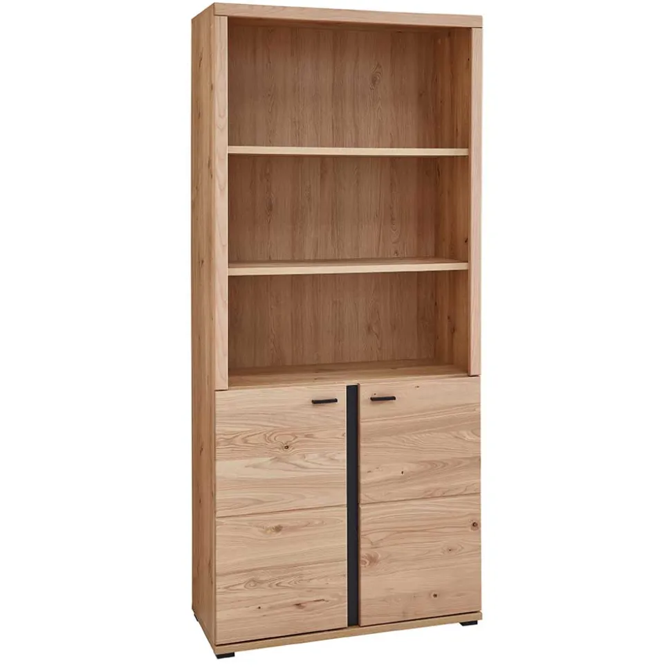 Office Möbelset teilmassiv - Emly (achtteilig)