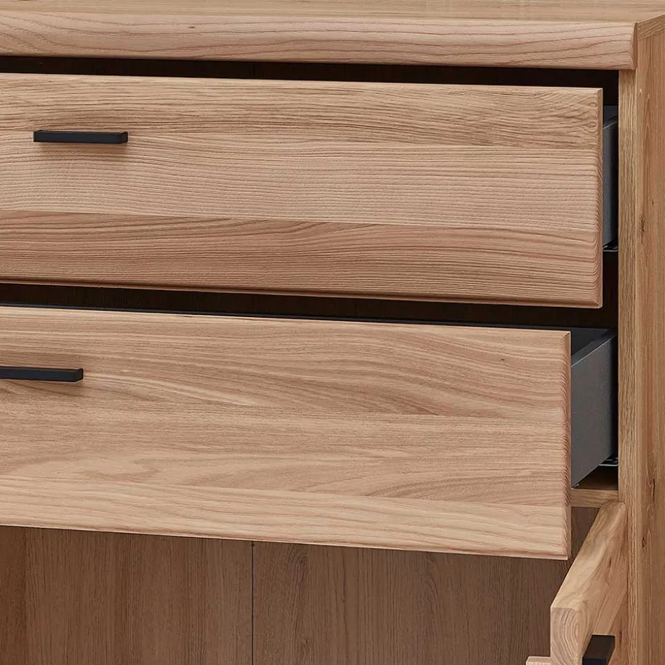 Office Möbelset teilmassiv - Emly (achtteilig)