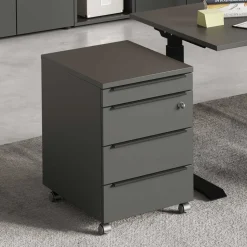 Office Rollcontainer in Dunkelgrau - Tila