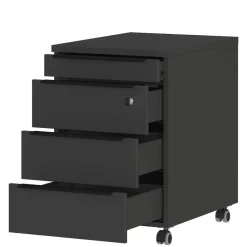 Office Rollcontainer in Dunkelgrau - Tila