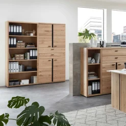 Office Schrank mit vier Türen mit zwei Schubladen - Emly