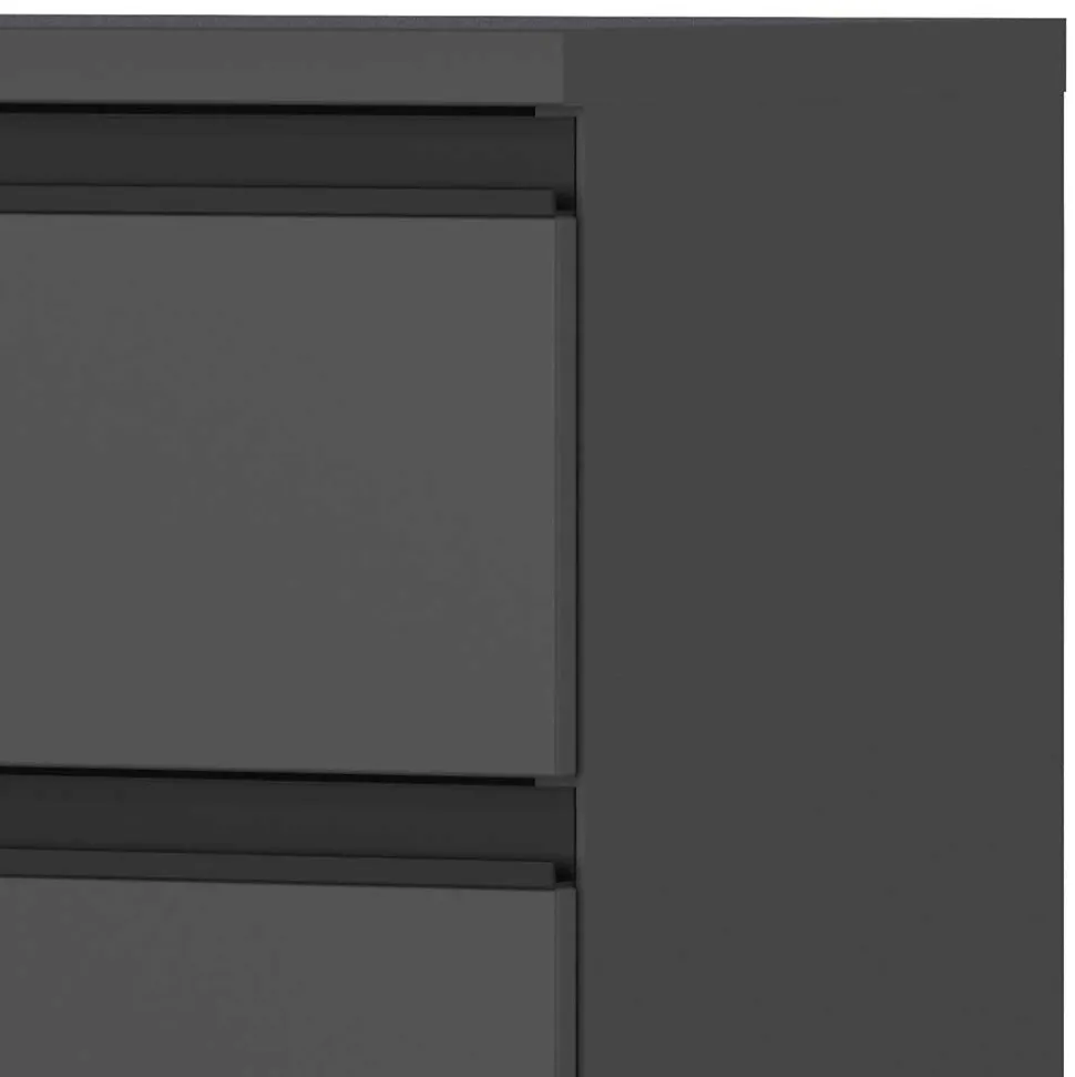 Office Vertiko in Dunkelgrau - Espnoz