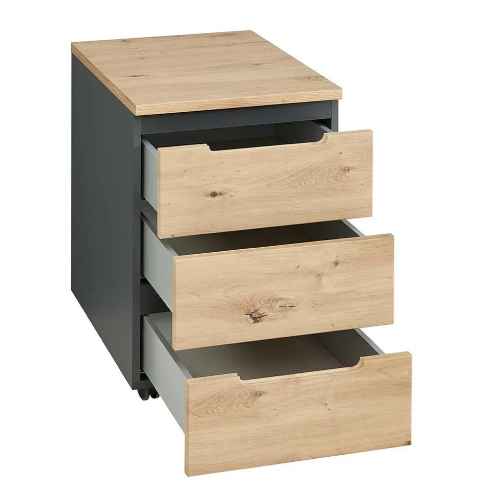 Officemöbel Komplettset modern - Kuetra (achtteilig)