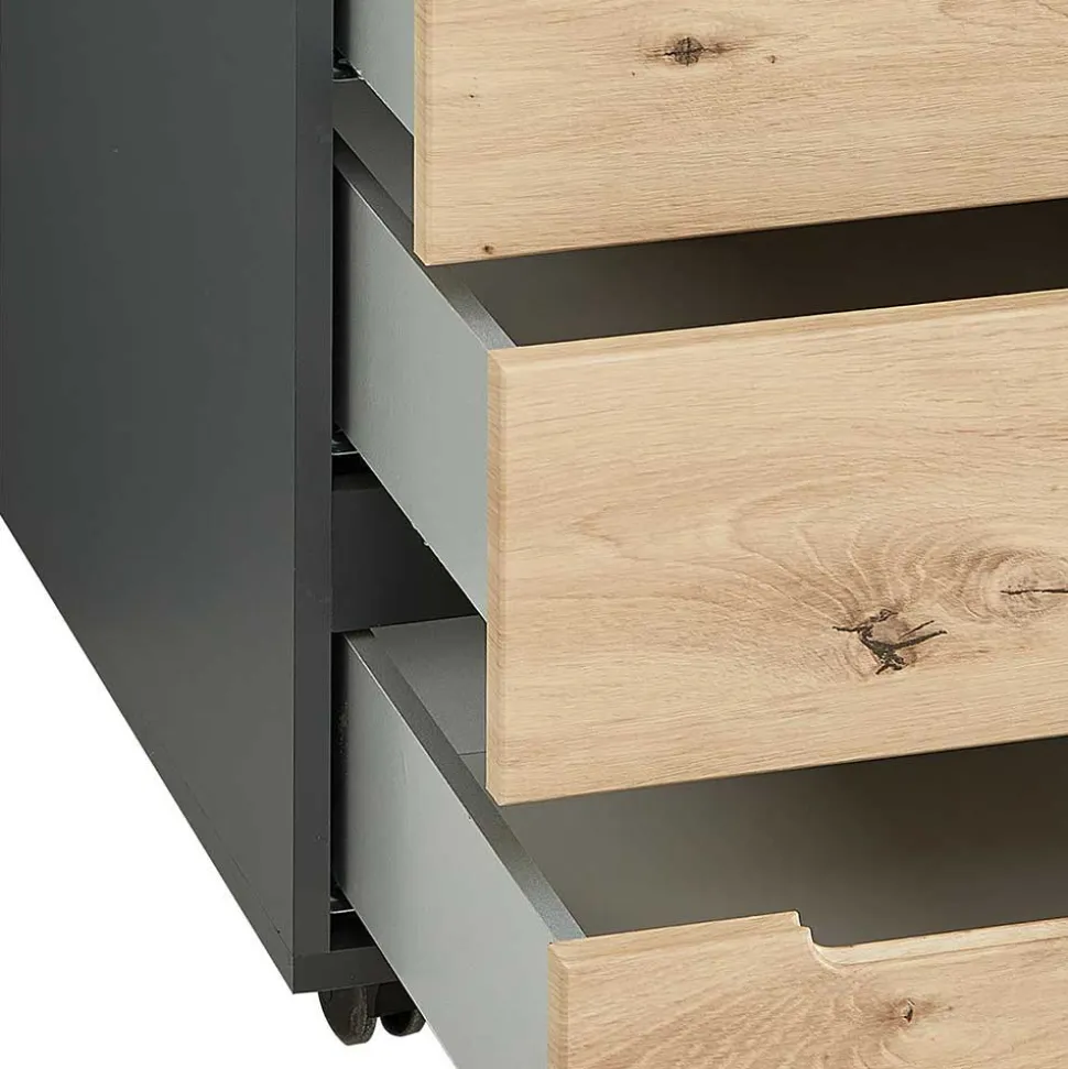 Officemöbel Komplettset modern - Kuetra (achtteilig)