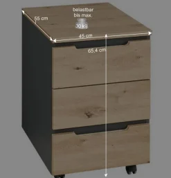 Officemöbel Komplettset modern - Kuetra (achtteilig)