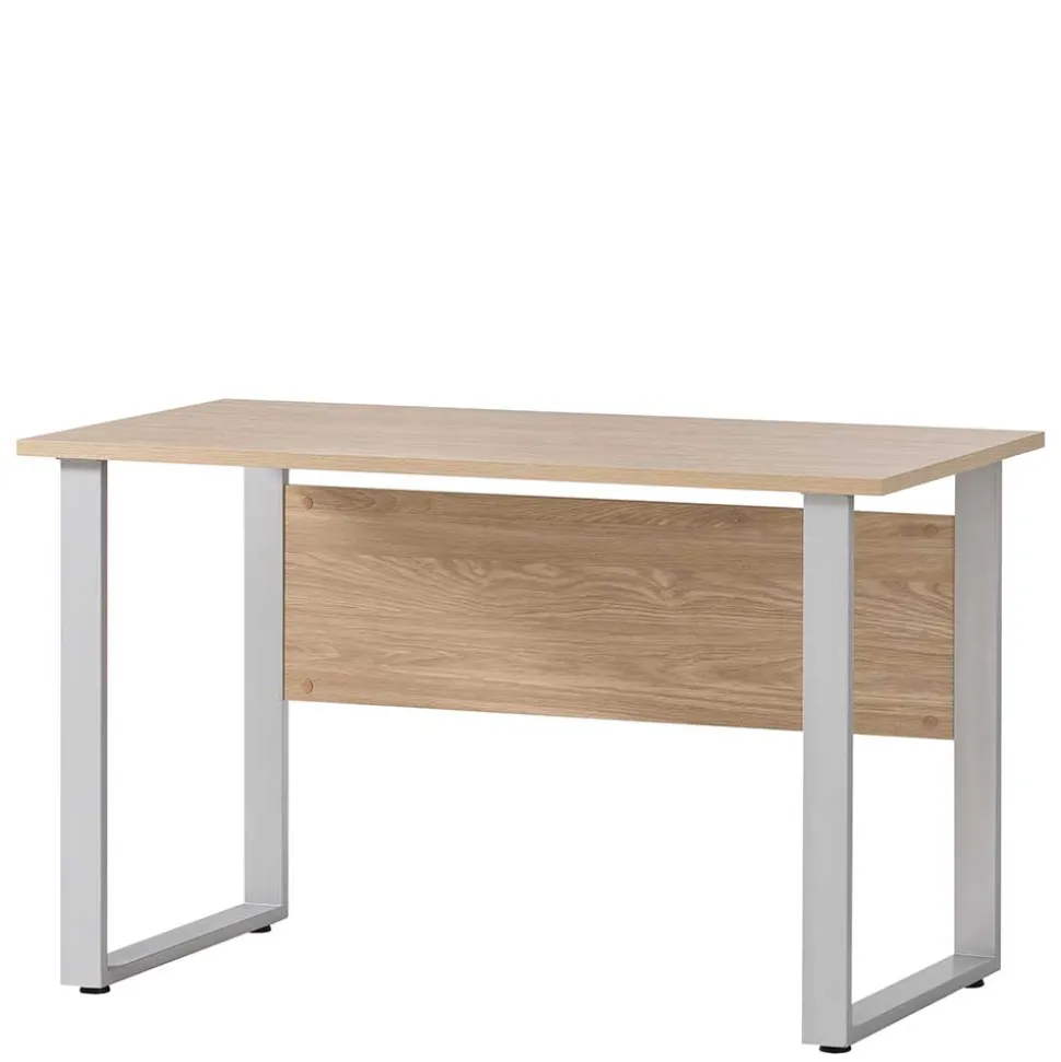 Officetisch in Eiche Hell Holzdekor - Vrella