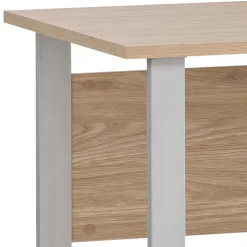 Officetisch in Eiche Hell Holzdekor - Vrella