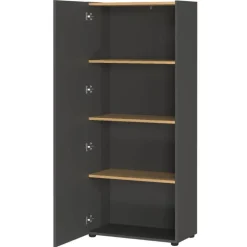 Officetisch und Schränke Set - Casai (dreiteilig)