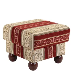 Ohrensessel mit Streifen und Ornamenten - Basento