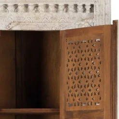 Orient Design Schrank in Mangoholz White Wash - Capo