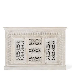 Orient Style Anrichte aus Mangoholz White Wash - Capo