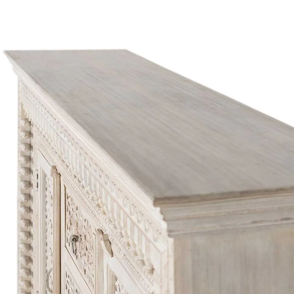 Orient Style Anrichte aus Mangoholz White Wash - Capo