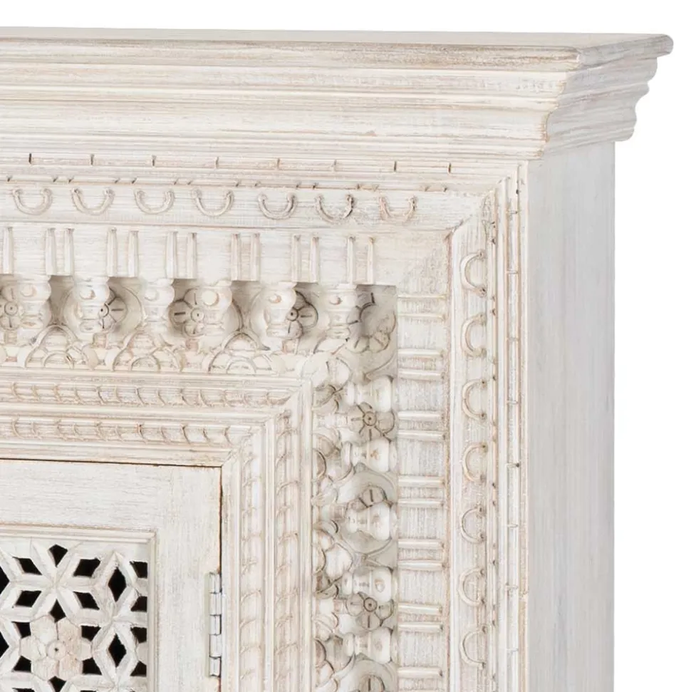 Orient Style Anrichte aus Mangoholz White Wash - Capo